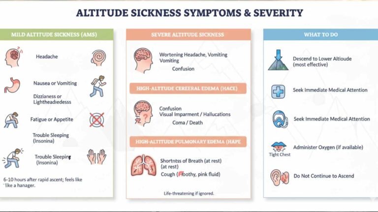 Altitude sickness in Manaslu Circuit Trek