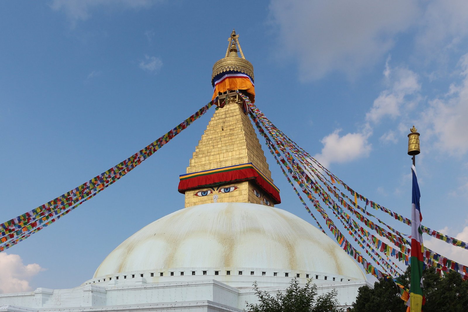 Boudhanath Stupa, a UNESCO World Heritage Site in Kathmandu, Nepal